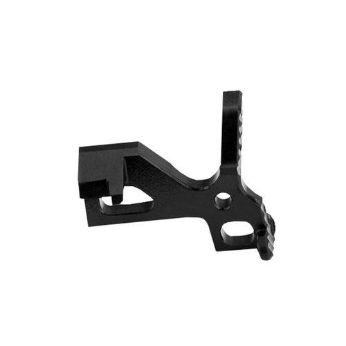 AR-15 Enhanced Bolt Catch features precision CNC Billet 8620 Steel, oversized control surfaces, lightweight design, and compatibility with Norgon Ambi-Catch.