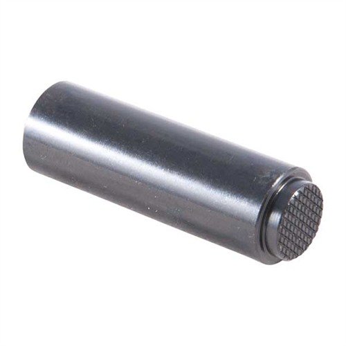 U.S.-made 1911 Recoil Spring Plug ensures high quality and perfect fit, made from durable carbon steel with a blued finish for reliable performance.