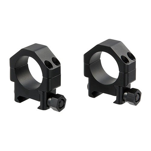 TSR Picatinny Scope Rings offer precision alignment and superior holding power, ensuring maximum scope contact and secure fit against recoil.