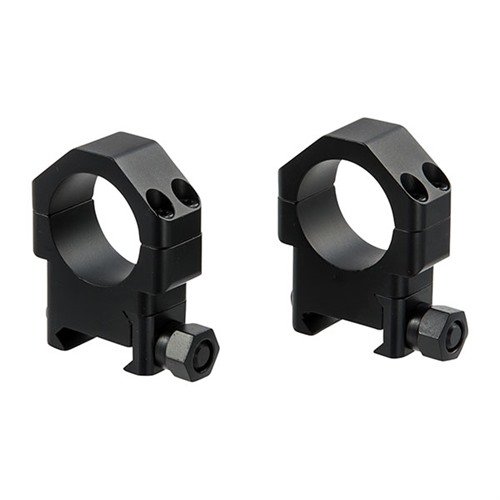 TSR Picatinny Scope Rings offer superior holding power and precision alignment, ensuring maximum scope contact and security against recoil with a sleek design.