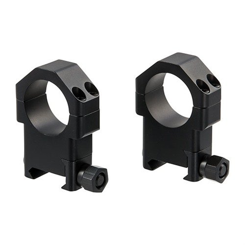 TSR Picatinny Scope Rings offer superior holding power and precision alignment, crafted from 7075-T651 aluminum for maximum durability and minimal recoil movement.