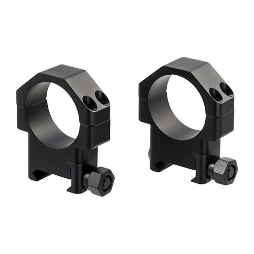 TSR Picatinny Scope Rings offer super holding power with precision alignment, securely holding your scope against recoil and ensuring easy reticle adjustment.