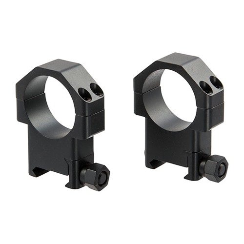 TSR-W Scope Rings offer precise machining for maximum scope contact, secure recoil hold, and easy reticle alignment with a durable black oxide finish.