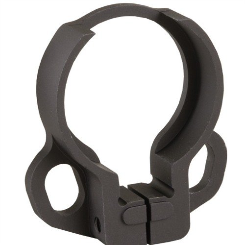 Easily install the MIDWEST INDUSTRIES AR-15 Sling Adapter on your collapsible stock without tools; ambidextrous design supports various tactical slings.