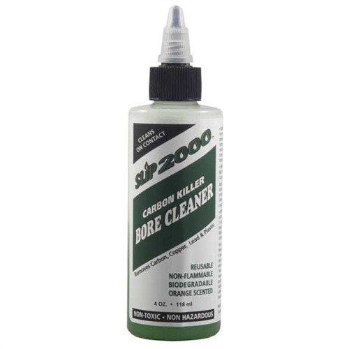 CARBON KILLER offers non-toxic, biodegradable cleaning for firearms, effectively removing carbon fouling with a pleasant scent, and is reusable for multiple cleanings.