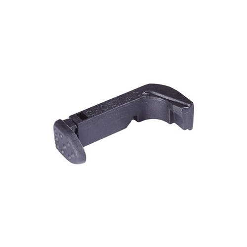 X-MAG MAGAZINE RELEASE for GLOCK® offers ergonomic design for quick mag changes without altering your grip; easy installation and durable nylon construction.