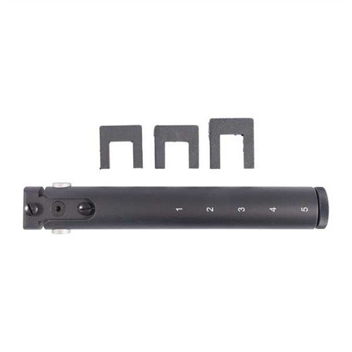 Upgrade your AK-47 with the VLTOR collapsible stock adapter for M4 stock adjustability, five locking positions, and convenient sling attachment options.