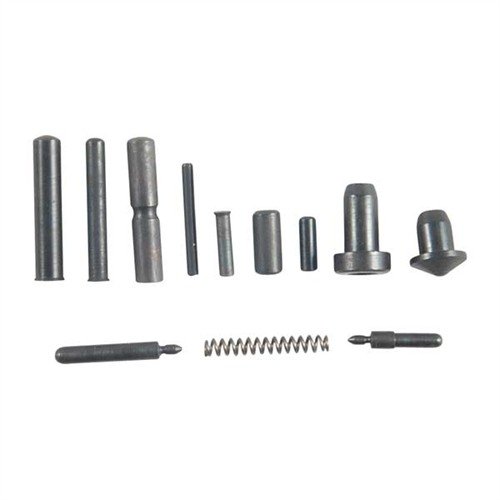 Upgrade your 1911 with this complete Officers Model Pin Set from Nighthawk Custom, featuring precision machined, hardened steel pins for durability and a beautiful finish.