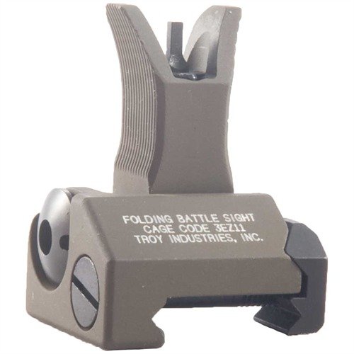 Rugged flip-up front sight offers reliable backup for optics, easy deployment, secure locking, and elevation adjustment, fitting seamlessly on any Picatinny rail.