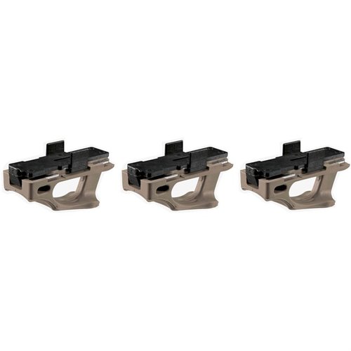 RANGER® Floorplate 3 Pack enhances magazine changes with a finger loop, cushions impacts, and fits USGI-style magazines for quick tactical reloads.