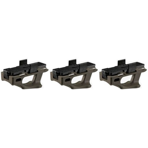 Ranger Plate 5.56x45 enhances mag changes with a finger loop for quick extraction, cushions impacts, and fits 20/30-round USGI magazines. Sold in 3-packs.