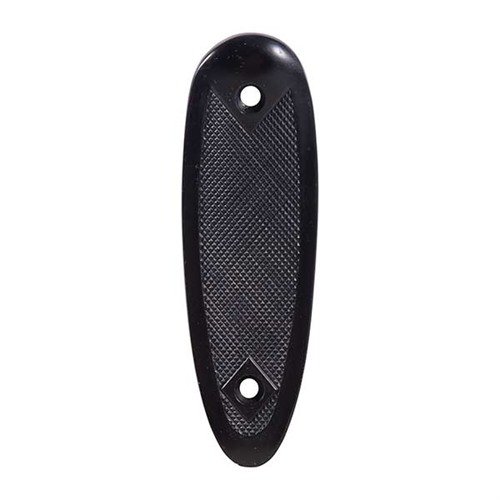 WINCHESTER 100 Butt Plate offers a perfect fit and authentic look, made from high-strength polyurethane, ideal for restoring rifles and shotguns with ease.