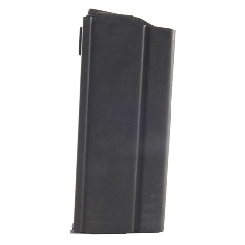 Robust steel magazines for M14/M1A in 10 & 25-round capacities, featuring reliable feeding, easy cleaning, and rust-resistant finishes for competition & tactical use.