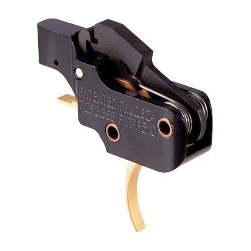 AR Gold Trigger offers a light, adjustable 3-lb pull with ultra-crisp letoff, ensuring accuracy and safety for your AR-15, easy drop-in installation.