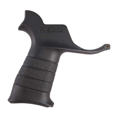 Ergonomic AR-15 SE-1 Pistol Grip offers maximum control, comfort, and fatigue reduction with durable polymer, integral triggerguard, and storage for CR-123 batteries.