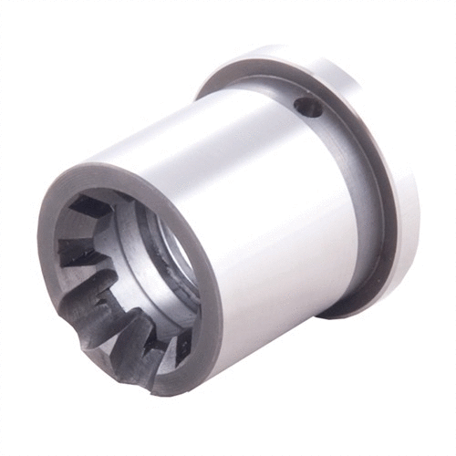 Vysokokvalitní M4 barrel extension z 8620 oceli, s integrovanými feed ramps a předvrtaným otvorem pro rychlou instalaci, ideální pro vlastní úpravy a konverze.