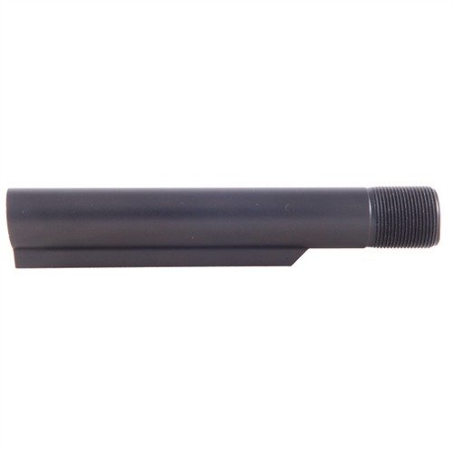 Double Star AR-15/M16 Buffer Tube offers a lightweight, durable aluminum design with 6-position adjustment for M4-style buttstocks, perfect for custom builds.
