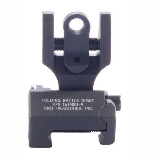 Rugged, flip-up AR-15 Tritium HK-style rear sight offers failsafe backup, easy deployment, secure locking, and two apertures for versatile targeting.