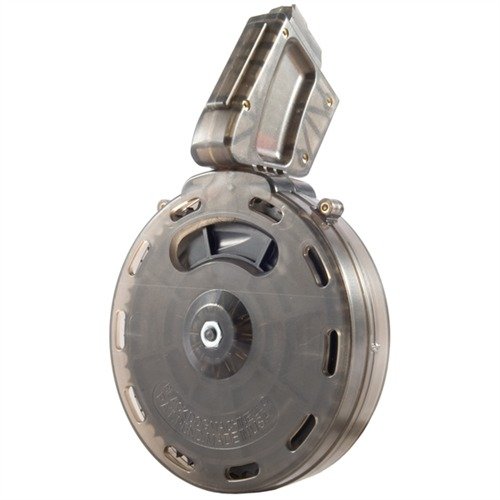 Získejte spolehlivý 50-ranný bubnový zásobník pro AR-15, který umožňuje dlouhé střelecké série s .22 LR konverzí a snadno se čistí.