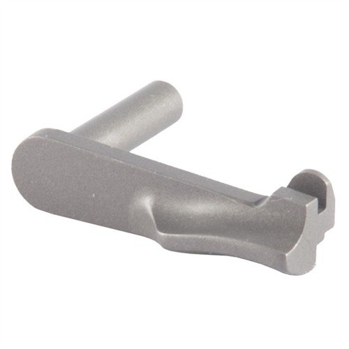 CNC-machined from high-grade steel, the 1911 EXTREME SERVICE SLIDE STOP features a low-profile pad for secure operation, ideal for concealed carry and stress situations.