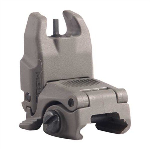 MAGPUL AR-15 FLIP-UP MBUS GEN 2 Front Sight offers instant deployment, low-profile design, and secure mounting on MIL-STD 1913 rail for reliable backup sighting.