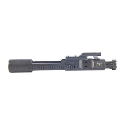 M16 5.56 Bolt Carrier Group from Spikes Tactical ensures reliability with mil-spec machining, hard-chromed carrier, and magnetic particle inspected bolt for AR-15/M16/M4.