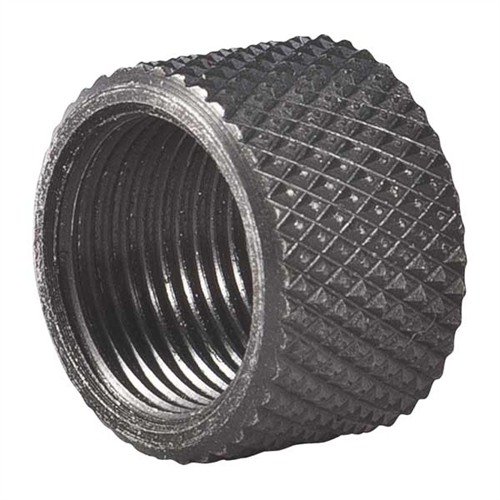 Chraňte svůj závitový náboj s THREAD PROTECTORS pro GLOCK® 17/19, vyrobený z 303 nerezové oceli s černým oxidem, vhodný pro závity 1/2