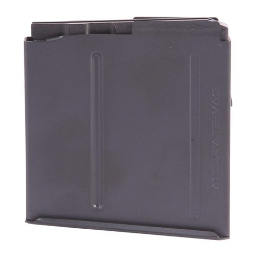 Kvalitní USA vyrobený LONG ACTION 5RD AICS MAGAZINE .338 LAPUA s Teflon povrchem, polymerovými podavači a možností volby délky náboje pro spolehlivé krmení.