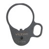 VLTOR SASE-2E end plate offers ambidextrous, secure single-point sling attachment, easy installation, and compatibility with larger HK-style hooks for versatile use.