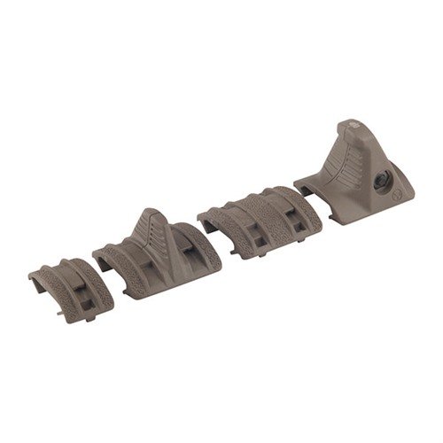 XTM Hand Stop Kit offers lightweight, low-profile control for AR-15, preventing hand burns while enhancing grip with versatile panels in FDE, Black, or OD Green.