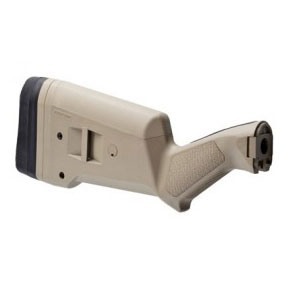 Upgrade your Remington 870 with the SGA Ambidextrous Buttstock, featuring adjustable length of pull, recoil-reducing pad, and enhanced grip ergonomics.