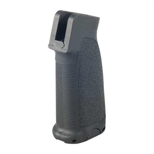 Ergonomically designed AR-15 MOD-0 GUNFIGHTER GRIP offers improved control, a textured surface, and a hidden compartment for small items, ideal for modern stances.