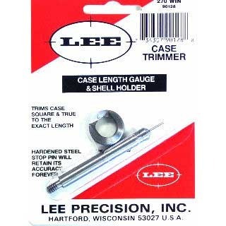 Lee Case Length Gauge for .270 Win offers precision trimming and squaring of case mouths, ensuring optimal performance when used with the Cutter and Lock Stud.