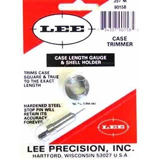 Precise and easy to use, the LEE Case Length Gauge for .357 MAG helps you trim to length and square the case mouth when used with the Cutter and Lock Stud.