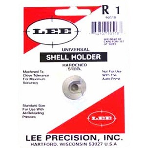 LEE Universal Shellholder #1 is a versatile shell holder compatible with most reloading presses, enhancing your reloading efficiency and precision.