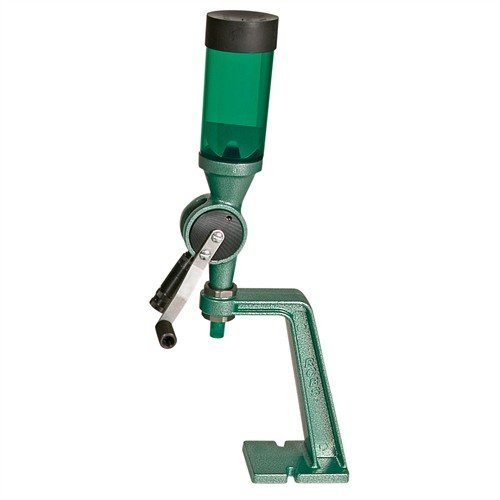 RCBS Competition Powder Measure offers precise metering for all smokeless powders, adjustable micrometer settings, and dual-use for rifle and pistol charges.