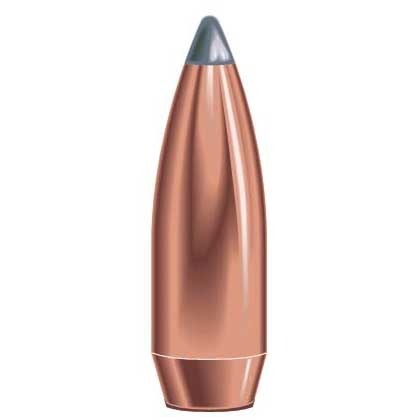 SPEER Boat Tail 375 Caliber soft-point bullets offer a flat trajectory and streamlined design for long-range hunting, ensuring reliable expansion and accuracy.