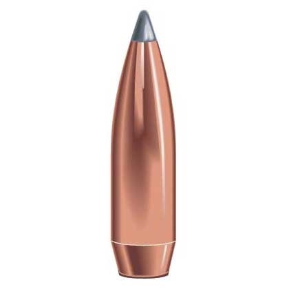 SPEER Boat Tail 30 Caliber soft-point bullets offer a flat trajectory, streamlined design, and reliable expansion for optimal long-range hunting performance.
