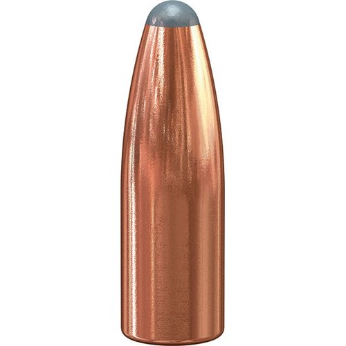 Hot-Cor 9.3MM Semi-Spitzer bullets offer highly consistent performance and superb accuracy, thanks to a solid lead core free from harmful voids.