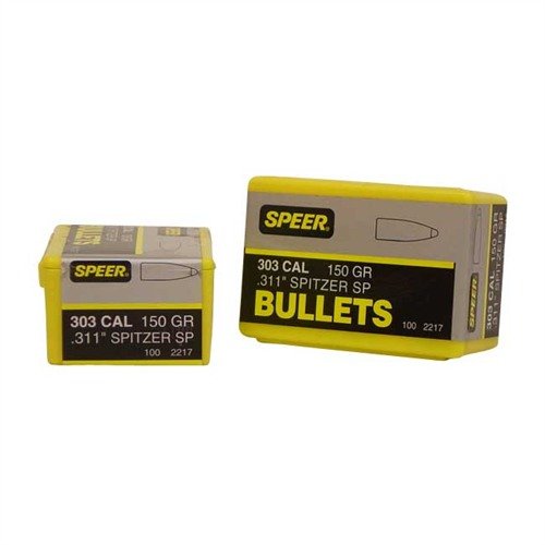 Hot-Cor 303 Caliber Spitzer Bullets ensure consistency and superb accuracy, thanks to their unique construction that eliminates harmful voids in the lead core.