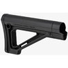 MOE Fixed Carbine Stock offers a slim profile, improved cheek weld, and multiple sling options for AR-15/M16 rifles, easy installation without removing the castle nut.