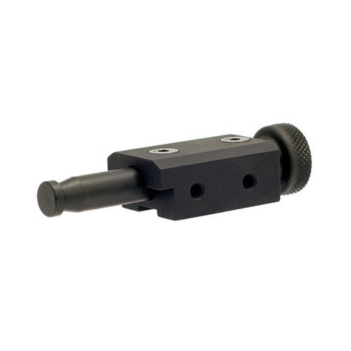 AAIS Bipod Adapter Spigot for AI/AICS stocks offers a secure fit, durable 6061-T6 aluminum construction, and compatibility with NC Atlas Bipods for enhanced shooting stability.