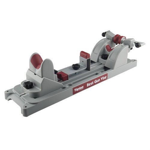 Tipton's Best Gun Vise offers non-marring surfaces, adjustable components, and a stiff, solvent-resistant design for versatile firearms maintenance.