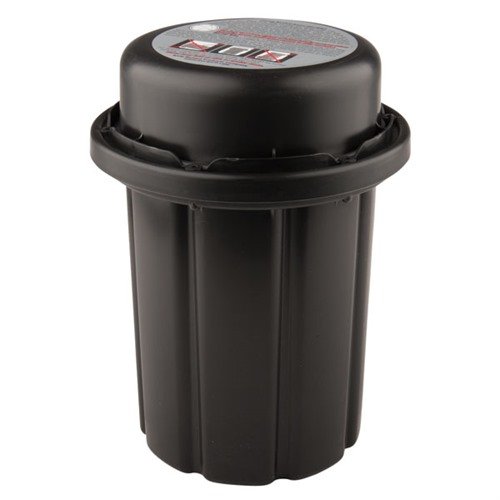 SURVIVOR AMMO CAN offers secure underground storage for ammo, cash, and valuables, featuring a double O-Ring seal, humidity control, and holds 500 rounds.