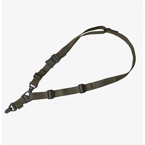 The MS3 GEN2 Sling offers rapid one/two-point transitions, durable snag-free webbing, and quick adjustments for versatile tactical performance.