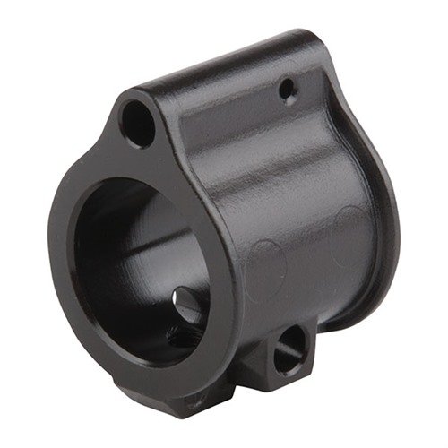 Geissele's low-profile AR-15/M16 Super Gas Block fits under free-float rails, offers durable all-steel construction, and is precision-machined for .750