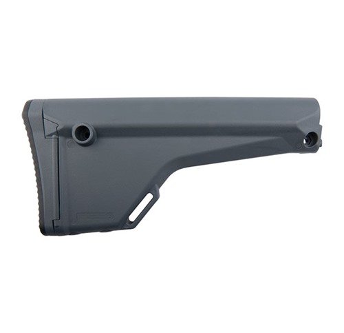 Upgrade your A1/A2 rifles with the Magpul AR-15 MOE Fixed Stock for enhanced ergonomics, storage space, and compatibility with slings and accessories.