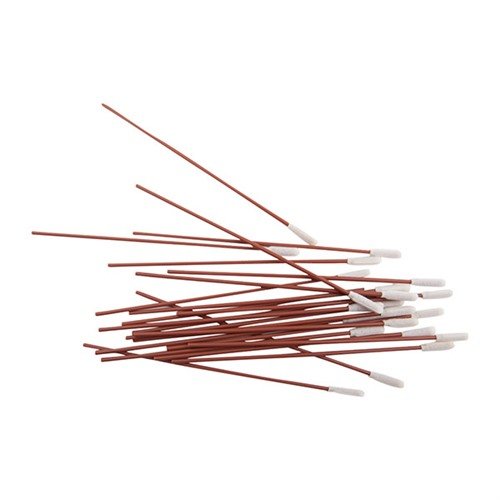 GUN-TIPS™ foam swabs are reusable, fiber-free, and perfect for cleaning hard-to-reach areas without shedding lint, making them an economical choice for firearm maintenance.