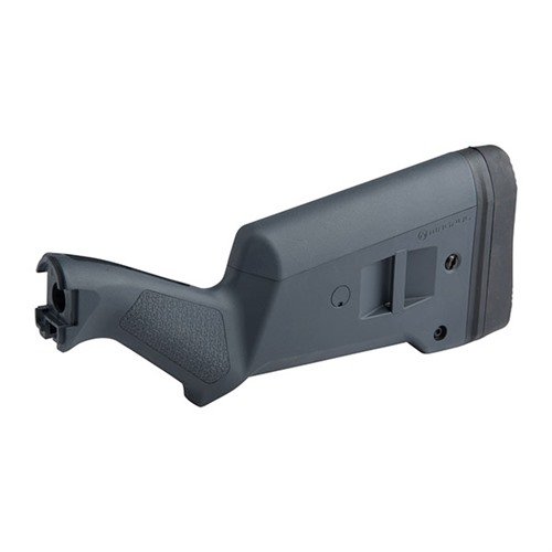 Upgrade your Remington 870 with the SGA ambidextrous buttstock, featuring adjustable length of pull, recoil reduction, and enhanced grip ergonomics.