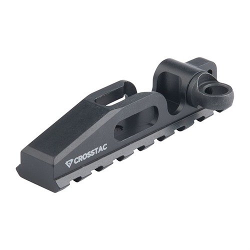 CROSSTAC AR-15/M16 Front Sight Picatinny Rail adds a versatile 8-slot rail to your bayonet lug, allowing easy attachment of lights, lasers, and bipods.